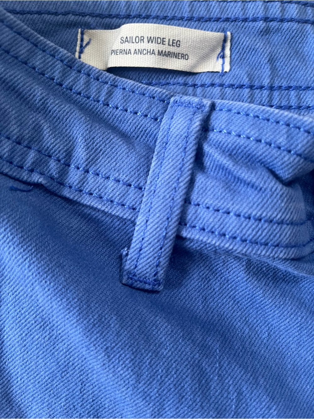 [NWT]  UNIVERSAL THREAD GOODS CO. Sailor Wide Leg High Rise Denim - Picture 7 of 9